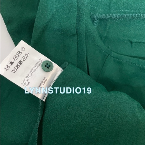 πNWOT Reformation Gavin Dress Emerald - Picture 5 of 7